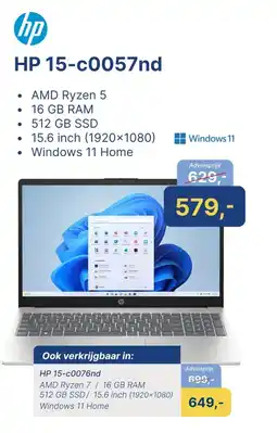 Levix Computershop HP 15-c0057nd aanbieding