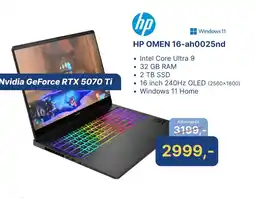 Levix Computershop HP OMEN 16-ah0025nd aanbieding