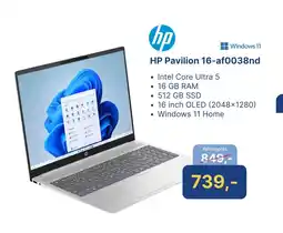 Levix Computershop HP Pavilion 16-af0038nd aanbieding