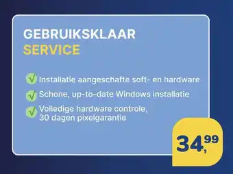 Levix Computershop GEBRUIKSKLAAR SERVICE aanbieding