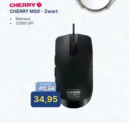 Levix Computershop CHERRY M50 - Zwart aanbieding