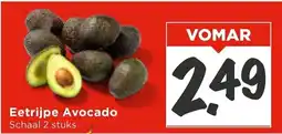Vomar Voordeelmarkt Eetrijpe Avocado aanbieding