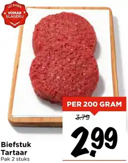 Vomar Voordeelmarkt Biefstuk Tartaar aanbieding