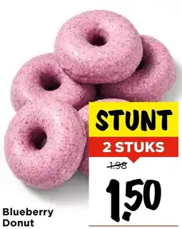 Vomar Voordeelmarkt Blueberry Donut aanbieding