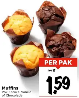 Vomar Voordeelmarkt Muffins aanbieding