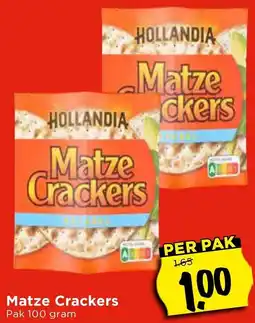Vomar Voordeelmarkt Matze Crackers aanbieding