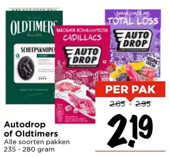 Vomar Voordeelmarkt Autodrop of Oldtimers aanbieding