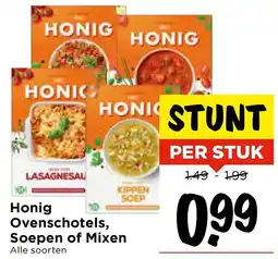 Vomar Voordeelmarkt Honig Ovenschotels, Soepen of Mixen aanbieding
