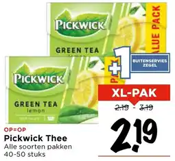 Vomar Voordeelmarkt Pickwick Thee aanbieding