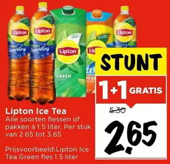Vomar Voordeelmarkt Lipton Ice Tea aanbieding