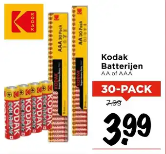 Vomar Voordeelmarkt Kodak Batterijen aanbieding