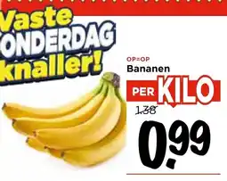 Vomar Voordeelmarkt Bananen aanbieding