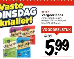 Vomar Voordeelmarkt Vergeer Kaas aanbieding