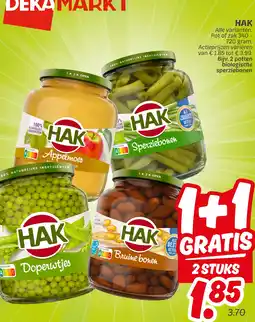 Dekamarkt Hak aanbieding
