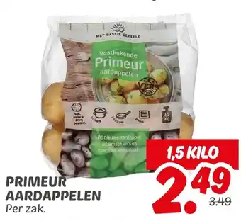 Dekamarkt Primeur aardappelen aanbieding
