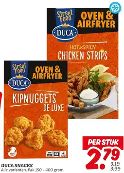 Dekamarkt Duca snacks aanbieding
