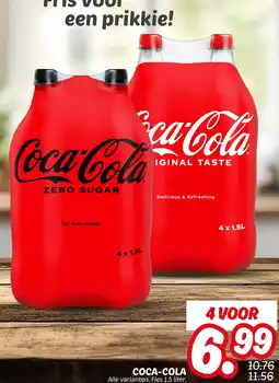 Dekamarkt Coca-Cola aanbieding