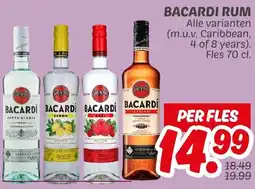 Dekamarkt Bacardi rum aanbieding