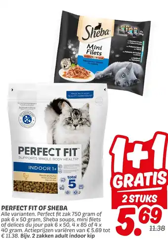Dekamarkt Perfect fit of sheba aanbieding