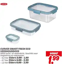 Dekamarkt Curver smart fresh eco vershouddoos aanbieding