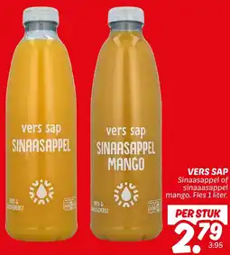Dekamarkt Vers sap aanbieding