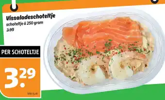 Poiesz Vissaladeschoteltje aanbieding