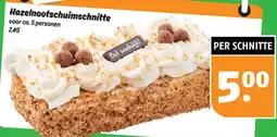 Poiesz Hazelnootschuimschnitte aanbieding