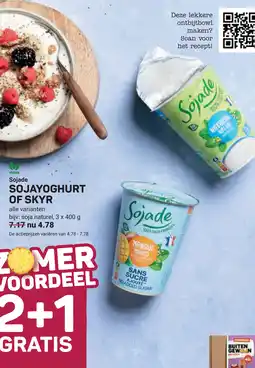 Ekoplaza Sojayoghurt of skyr aanbieding