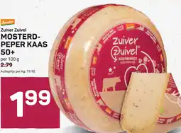 Ekoplaza Zuiver Zuivel Mosterd-peper kaas 50+ aanbieding