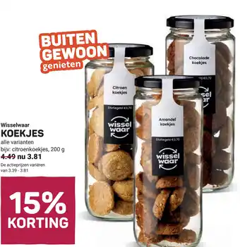 Ekoplaza Wisselwaar Koekjes aanbieding