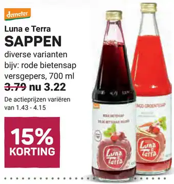 Ekoplaza Luna e Terra Sappen aanbieding