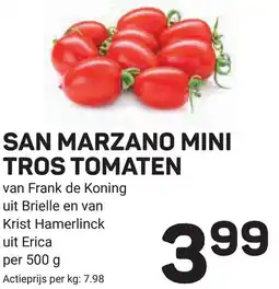 Ekoplaza San marzano mini tros tomaten aanbieding