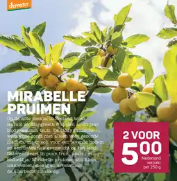 Ekoplaza Mirabelle pruimen aanbieding