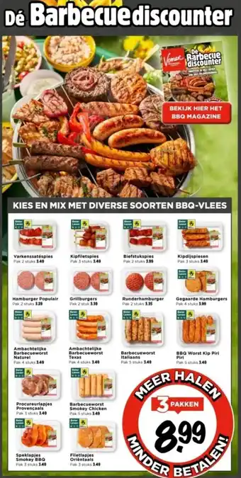 Vomar Voordeelmarkt Dé Barbecue discounter aanbieding