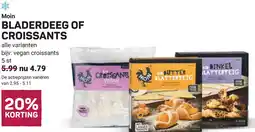 Ekoplaza Moin Bladerdeeg of croissants aanbieding