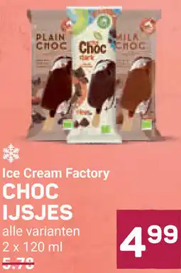 Ekoplaza Ice Cream Factory Choc ijsjes aanbieding