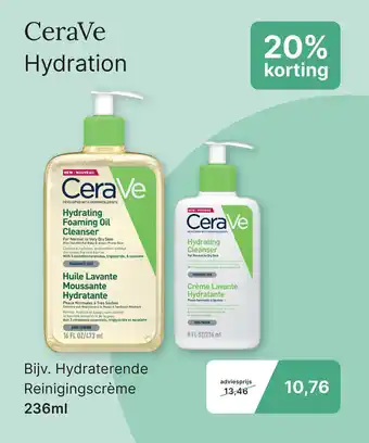 De Online Drogist CeraVe Hydration aanbieding
