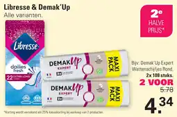 De Online Drogist Libresse & Demak'Up aanbieding