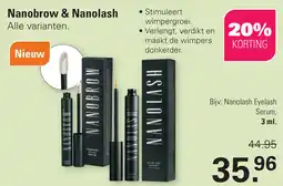 De Online Drogist Nanobrow & Nanolash aanbieding