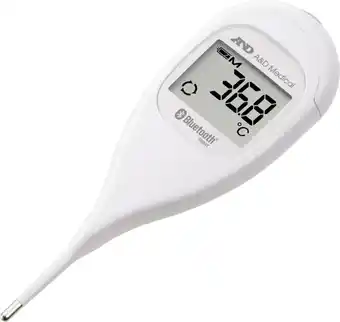 Bol.com A&D UT-201BLE - Digitale Precisie Thermometer - met Bluetooth verbinding - 5 jaar garantie aanbieding