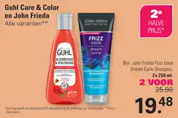 De Online Drogist Guhl Care & Color en John Frieda aanbieding