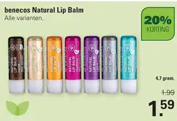 De Online Drogist benecos Natural Lip aanbieding