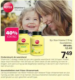 De Online Drogist ROTER aanbieding