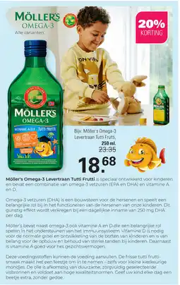De Online Drogist Möller's Omega 3 aanbieding