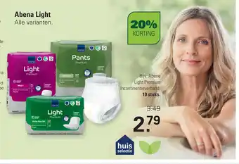 De Online Drogist Abena Light aanbieding