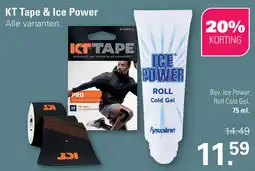 De Online Drogist KT Tape & Ice Power aanbieding