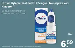 De Online Drogist Otrivin XylometazolineHCI 0,5 mg/ml Neusspray Voor Kinderen aanbieding