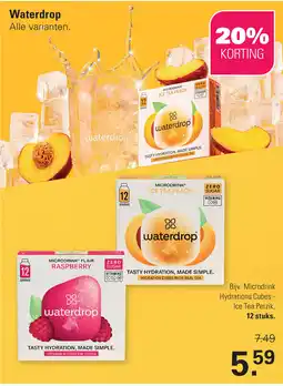 De Online Drogist Waterdrop aanbieding