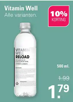 De Online Drogist Vitamin Well aanbieding
