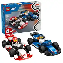Intertoys LEGO CITY F1 Williams Racing en Haas F1 racewagens 60464 aanbieding